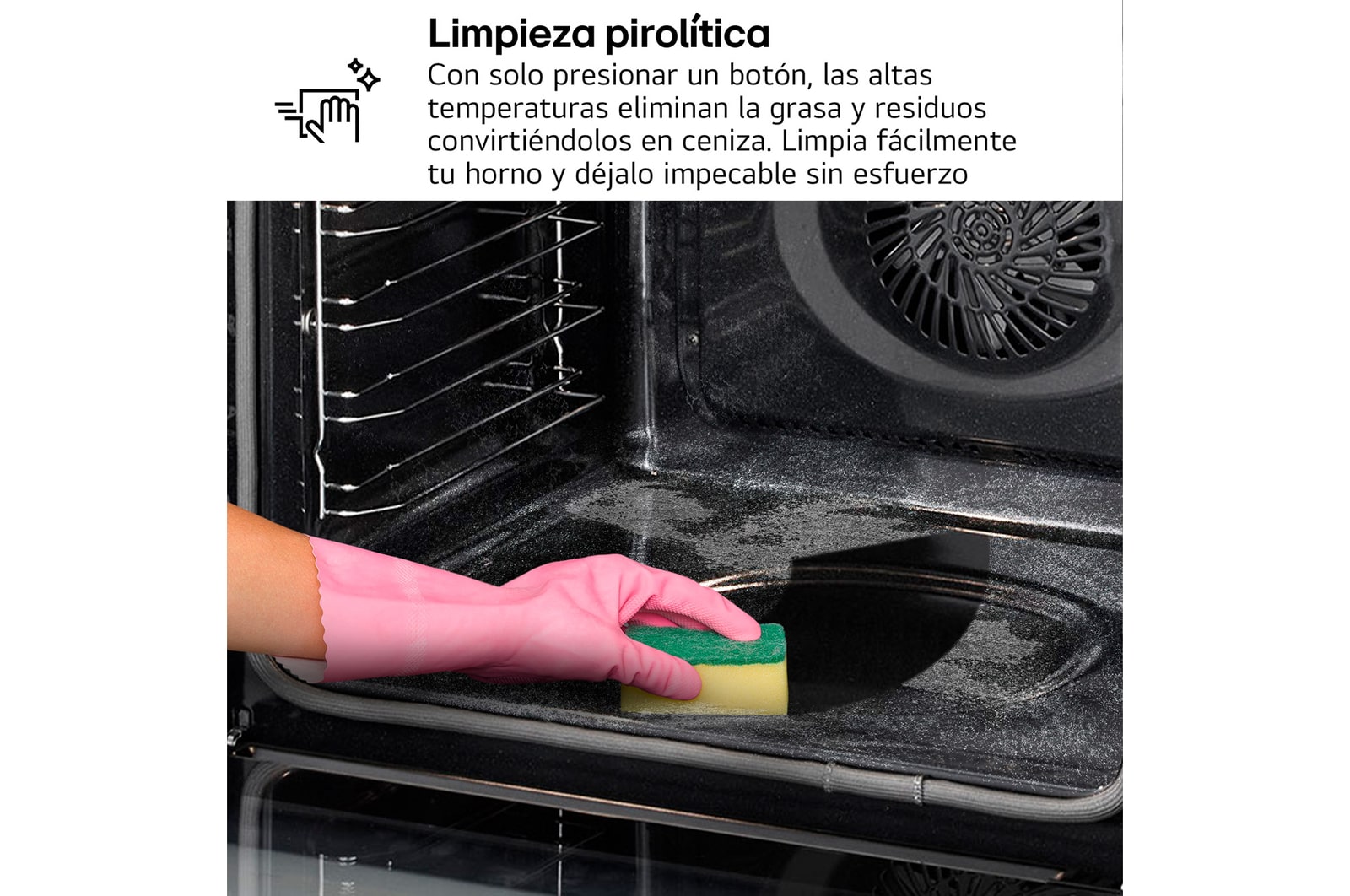 front view of lg ws5d7230s with food