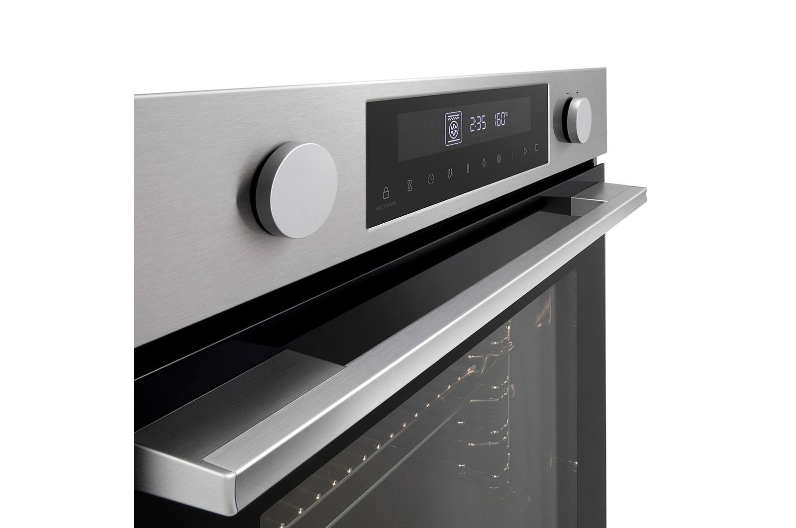 rightside view of lg ws5d7230s with rack