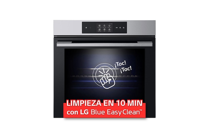 LG Horno Pirolítico Instaview Vapor 76L A++ con sistema de limpieza Blue EasyClean, acero inoxidable, WS9D7651WS