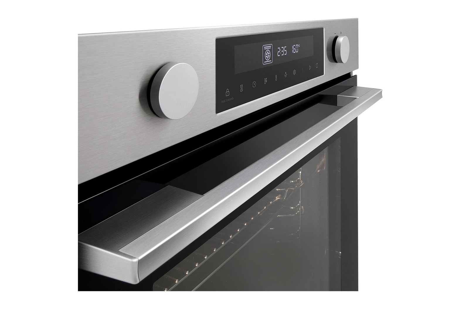 LG Horno | LG WS5D5210S.OBSPTO 72 L, Clasificación A, Convección,  Acero, WS5D5210S.OBSPTO