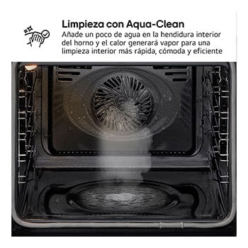LG Horno | LG WS5D5210S.OBSPTO 72 L, Clasificación A, Convección,  Acero, WS5D5210S.OBSPTO
