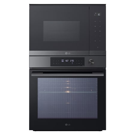 Outlet Conjunto de horno y microondas Black Matt Edition - WSMG7625BB.OUTLET