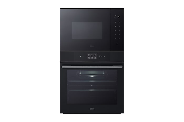 LG Outlet Conjunto de horno y microondas Black Glass Edition, WSMG7625MF.OUTLET