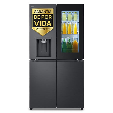 Outlet Frigorífico American Combi | LG InstaView™, Clasificación E, 638 L, Acero grafito antihuellas - GMG960EVJE.OUTLET