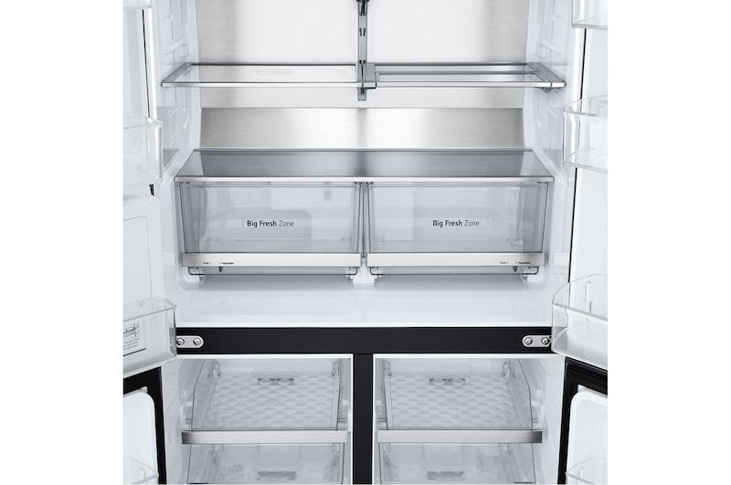 vista detallada del refrigerador