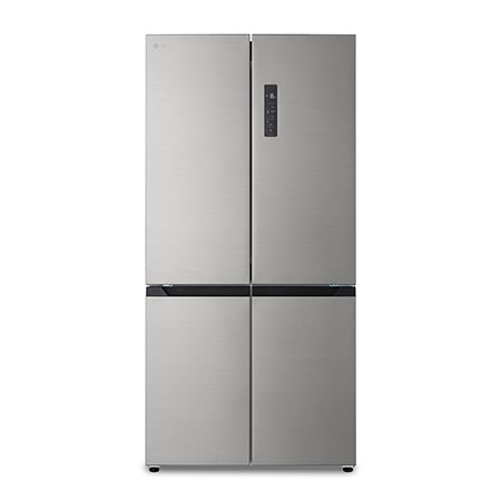Frigorífico American Combi | LG GMM42PYBEH, Total No Frost, Clasificación E, 474 L, Inox Antihuellas - GMM42PYBEH
