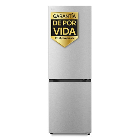 Frigorífico combi - LG GBBS514AMB, No Frost, 186 cm, 333 l, DoorCooling+™, FRESHBalancer™, Acero texturizado antihuellas