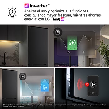 Frigorífico Combi | LG GBBS727BMB DoorCooling+,  2,03m, capacidad de 375l, Serie 700, Clasificación B, acero texturizado antihuellas