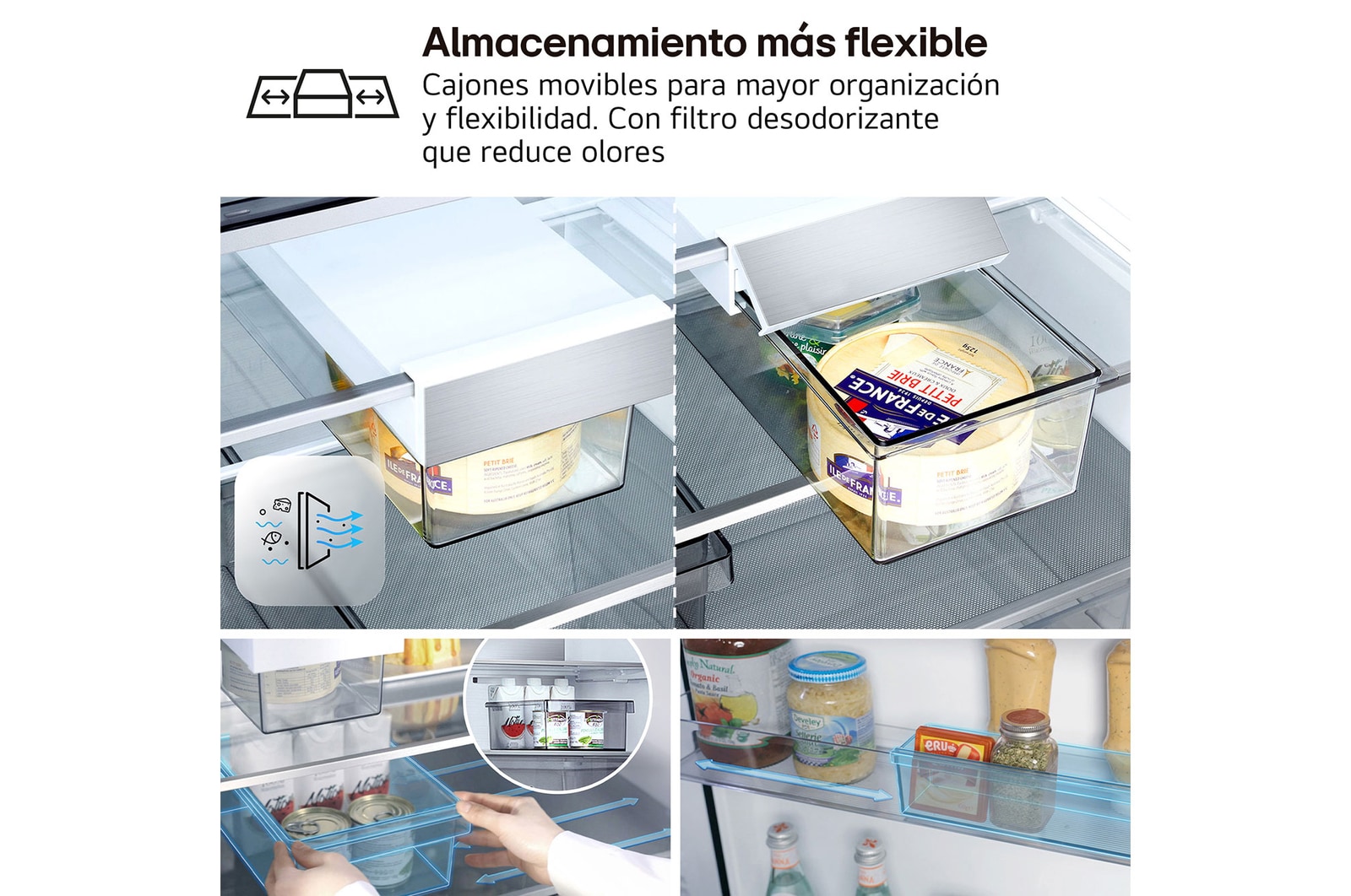 Almacenamiento mas flexible