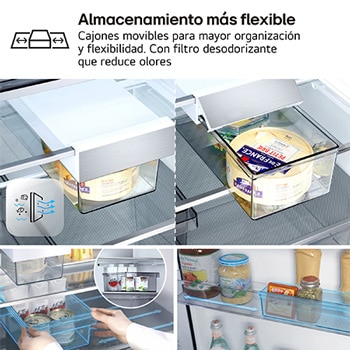 Almacenamiento más flexible