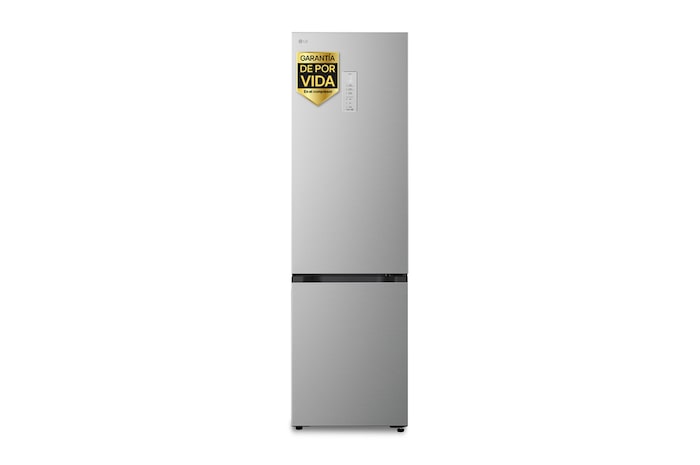Frigorífico Combi | LG  DoorCooling+, 2,03m, capacidad de 375l, Serie 700, Clasificación C Acero texturizado antihuellas
