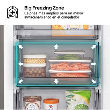 Perfecto para almacenar todos tus alimentos sin problemas