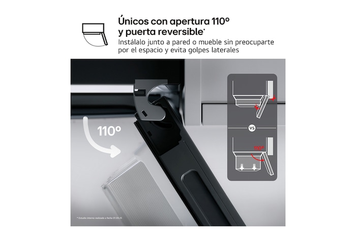 LG Frigorífico Combi | LG GBBSJ20DSW DoorCooling+, 2,03m, capacidad de 375l, Serie 200, Clasificación D, Blanco, GBBSJ20DSW