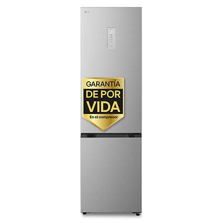 Outlet Frigorífico Combi | LG DoorCooling+, 2,03m, capacidad de 375l, Serie 200 Clasificación E, Inox antihuellas - GBBSJ21EPY.OUTLET