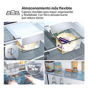 Almacenamiento mas flexible