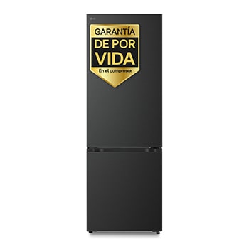 Vista frontal de Outlet Frigorífico Combi | LG DoorCooling+, 2,03m, capacidad de 465l, Serie 700, Clasificación C,acero grafito antihuellas GBBW726CEV.OUTLET