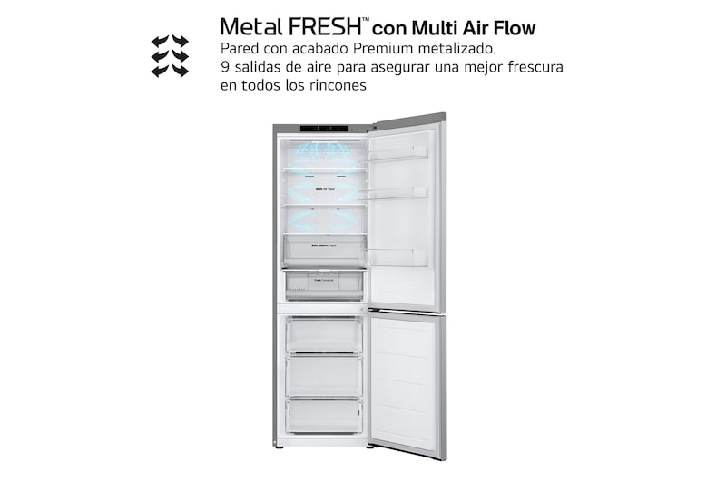 Front all open without food