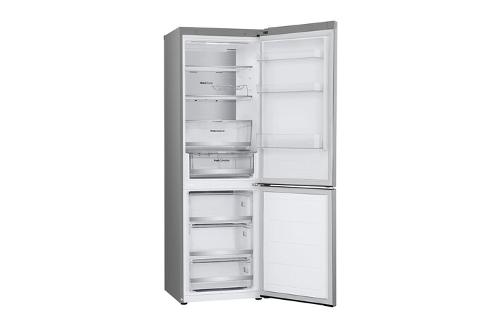 Frigorífico Combi Door Cooling+, 1,86m, Clasificación D, capacidad de 374l, inox antihuellas. Serie 700