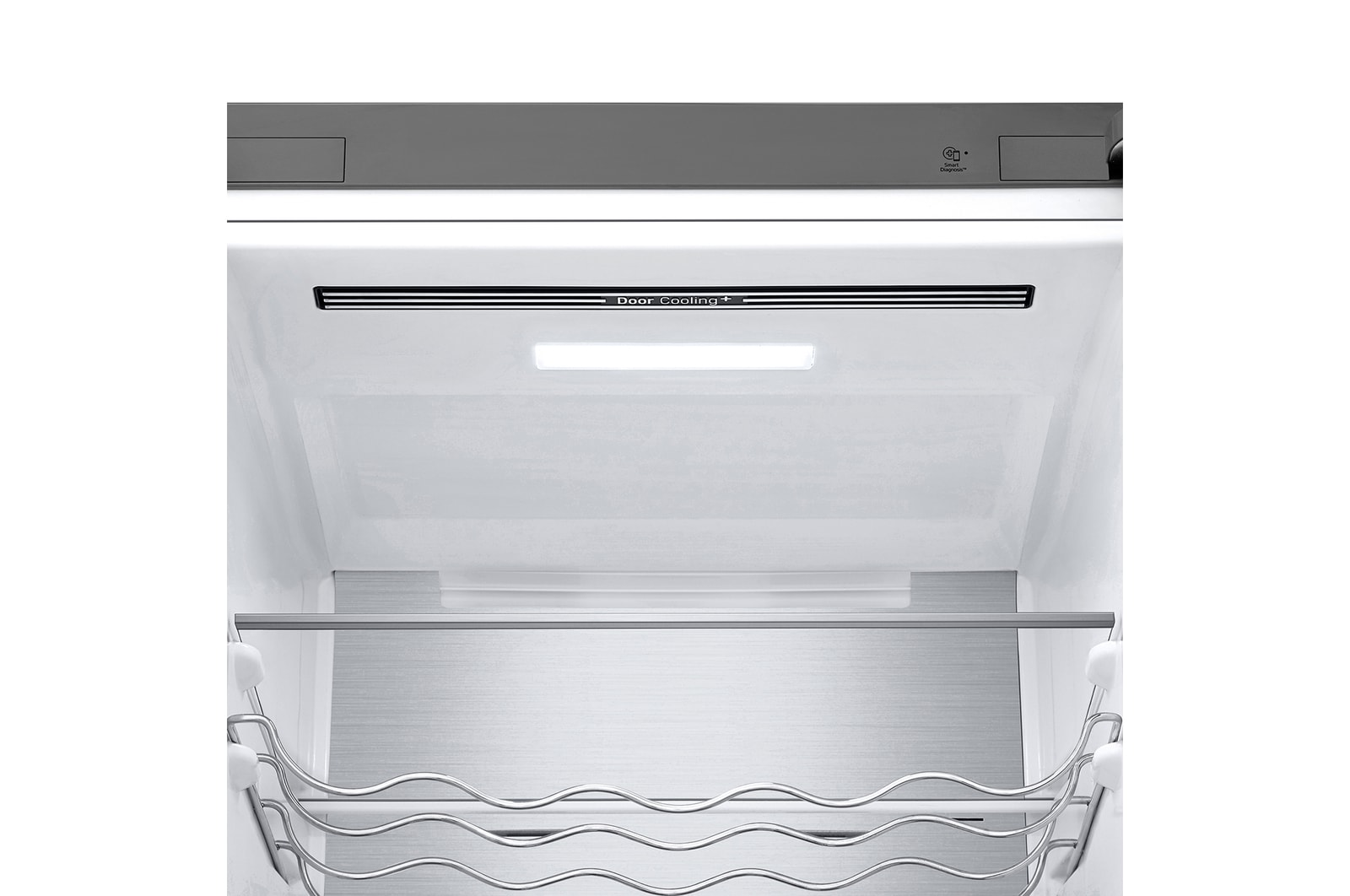 LG Frigorífico Combi | LG GBV7270EPY, Door Cooling+, 2,03m ,capacidad de  419 L, Serie 700, Clasificación C, Acero negro grafito antihuellas, GBV7270EPY