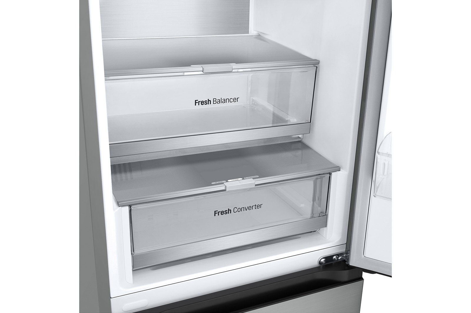 LG Frigorífico Combi | LG GBV7270EPY, Door Cooling+, 2,03m ,capacidad de  419 L, Serie 700, Clasificación C, Acero negro grafito antihuellas, GBV7270EPY