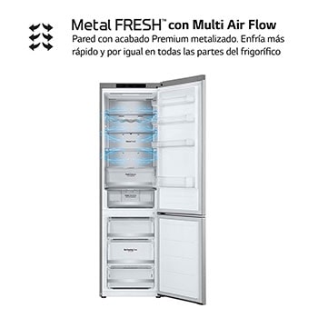 Metal Fresh con multi air flow