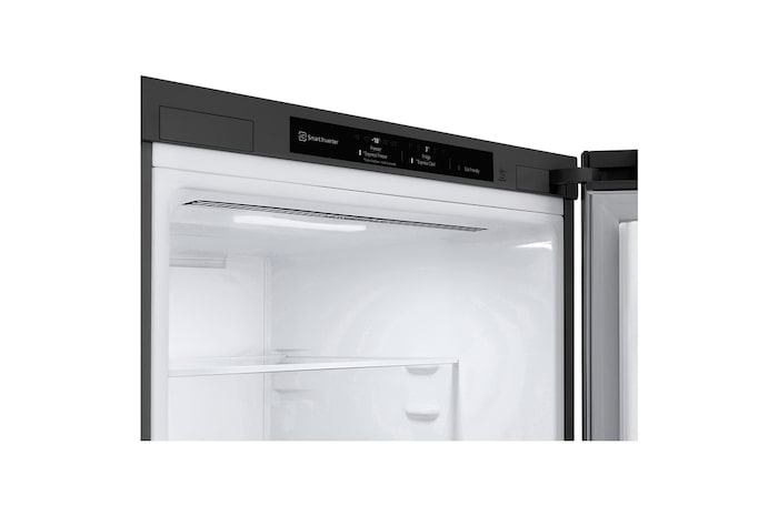 LG Frigorífico Combi 1,86m, Clasificación D, capacidad de 374l, Inox grafito , serie P-600 , GBP61DSPGN