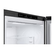 LG Frigorífico Combi 1,86m, Clasificación D, capacidad de 374l, Inox grafito , serie P-600 , GBP61DSPGN