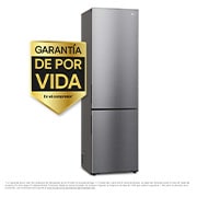 LG Frigorífico Combi Door Cooling+, 2 metros , Clasificación A, capacidad de 419L, Inox antihuellas , serie P-600, GBP62PZNAC
