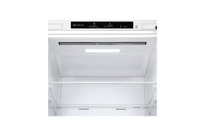 LG Frigorífico Combi 2m, Door Cooling Clasificación A, capacidad 419l, Blanco, Serie P-600, GBP62SWNAC
