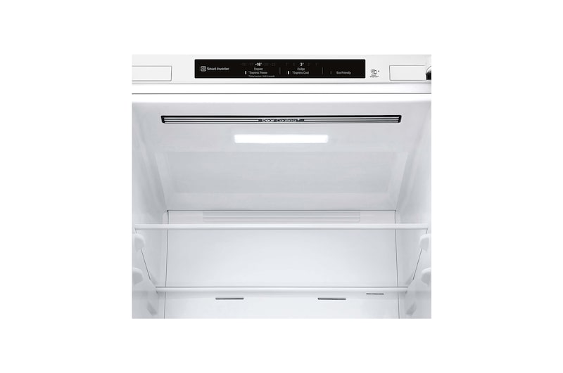 LG Frigorífico Combi Door Cooling+, 2m, Clasificación C, capacidad de 419l, Blanco, serie P-600, GBP62SWNCN1