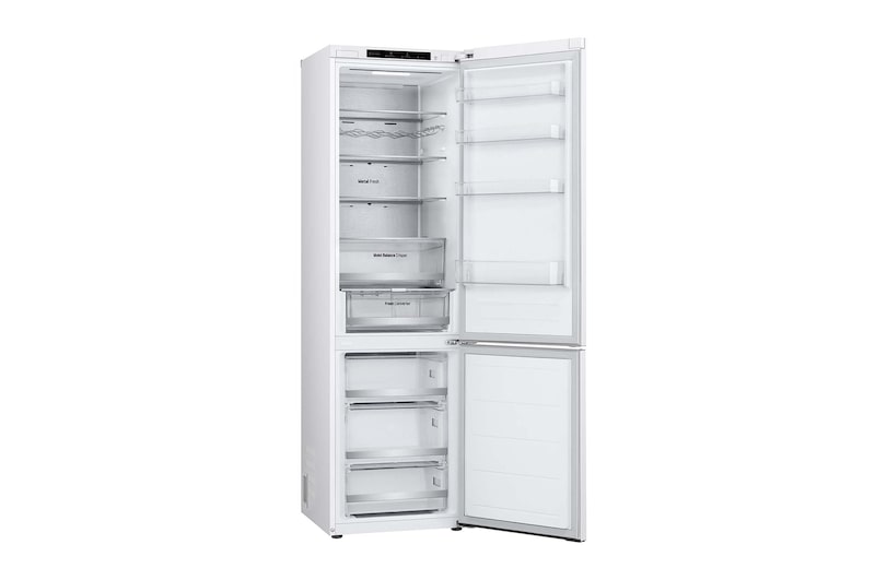 LG Frigorífico Combi Door Cooling+,  2,03m, Clasificación C, capacidad de 419l, blanco. Serie 500 , GBV5240CSW