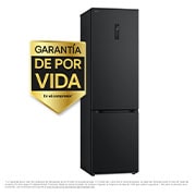 LG Door Cooling+, 2 m, Clasificación D, capacidad de 419 l, Acero negro-grisáceo mate antihuellas, GBV5250DEP, GBV5250DEP