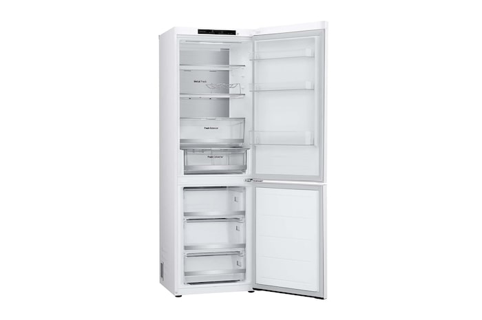 LG Frigorífico Combi Door Cooling+,  1,86m, Clasificación C, capacidad de 374l, blanco. Serie 700, GBV7180CSW