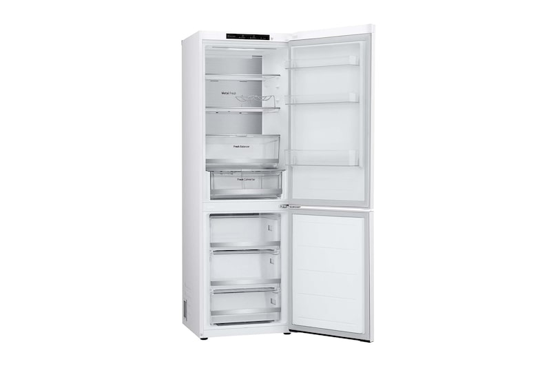 LG Frigorífico Combi Door Cooling+,  1,86m, Clasificación C, capacidad de 374l, blanco. Serie 700, GBV7180CSW