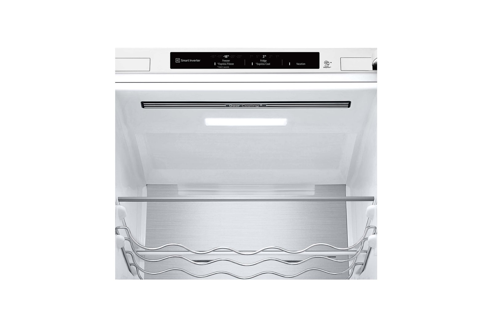 LG Frigorífico Combi Door Cooling+,  2,03m, Clasificación C, capacidad de 419l, blanco. Serie 700, GBV7280CSW