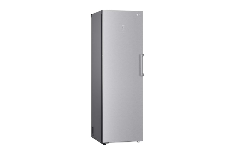 LG Congelador 1 puerta Total No Frost, Clasificación D, 355 L, Acero inoxidable texturizado , GFM61MBCSF