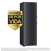 LG Congelador Total No Frost, Clasificación D, 355 L, Acero Negro-grisáceo mate, GFM61MCCSF