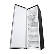 LG Congelador Total No Frost, Clasificación D, 355 L, Acero Negro-grisáceo mate, GFM61MCCSF