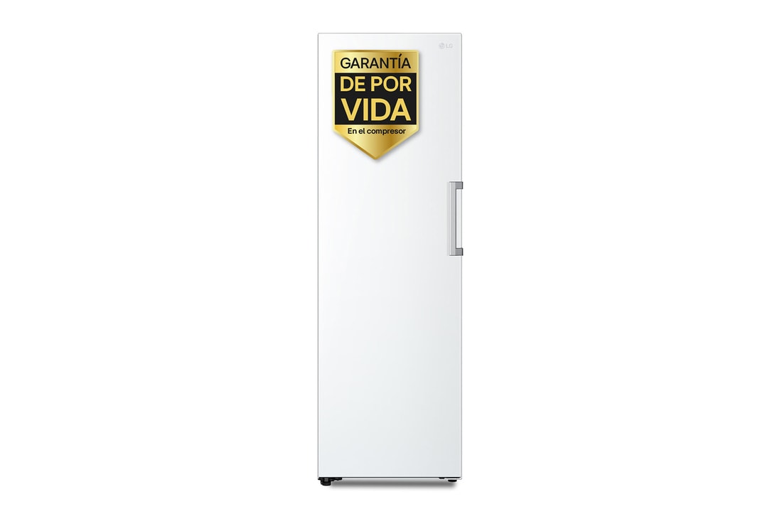 LG Congelador 1 Puerta Total No Frost Smart Inverter, Clasificación E, 324 L, <br> Blanco, GFT41SWGSZ