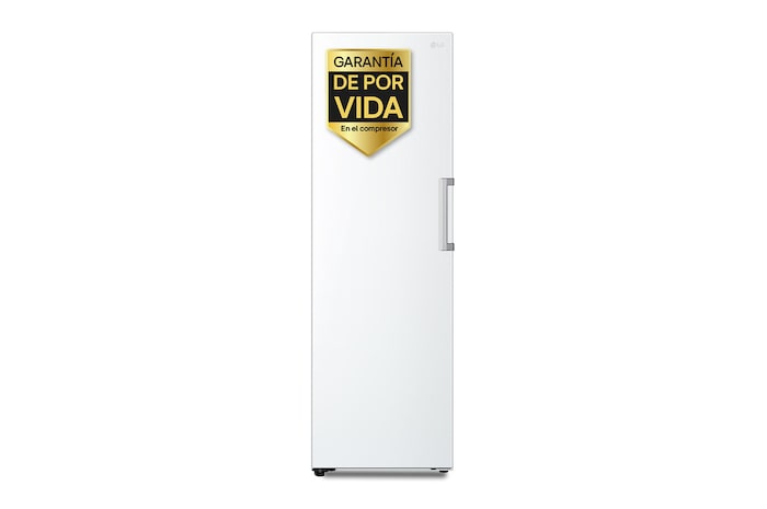 Vista frontal de Congelador 1 Puerta Total No Frost Smart Inverter, Clasificación E, 324 L,Blanco, GFT41SWGSZ