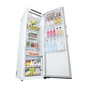 LG Nevera 1 Puerta DoorCooling + Clasificación E, 386L  - Blanco, GLT51SWGSZ