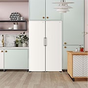 LG Nevera 1 Puerta DoorCooling + Clasificación E, 386L  - Blanco, GLT51SWGSZ