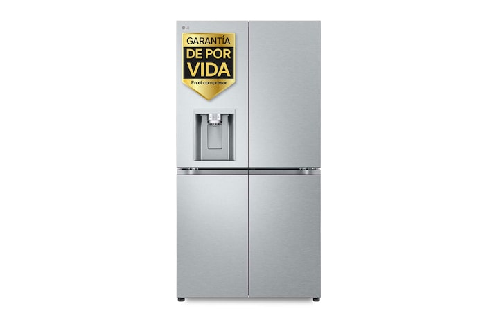 LG Frigorífico American Combi Door-in-Door™, Clasificación E, Acero, 634 L, antihuellas, GMJ960MBJE