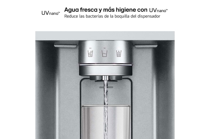 LG Frigorífico American Combi Door-in-Door™, Clasificación E, Acero, 634 L, antihuellas, GMJ960MBJE