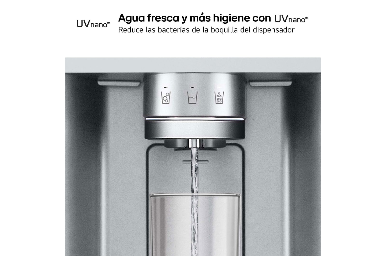 LG Frigorífico American Combi Ancho 83cm, Clasificación E, 508 L, Inox antihuellas, GML860PYFE
