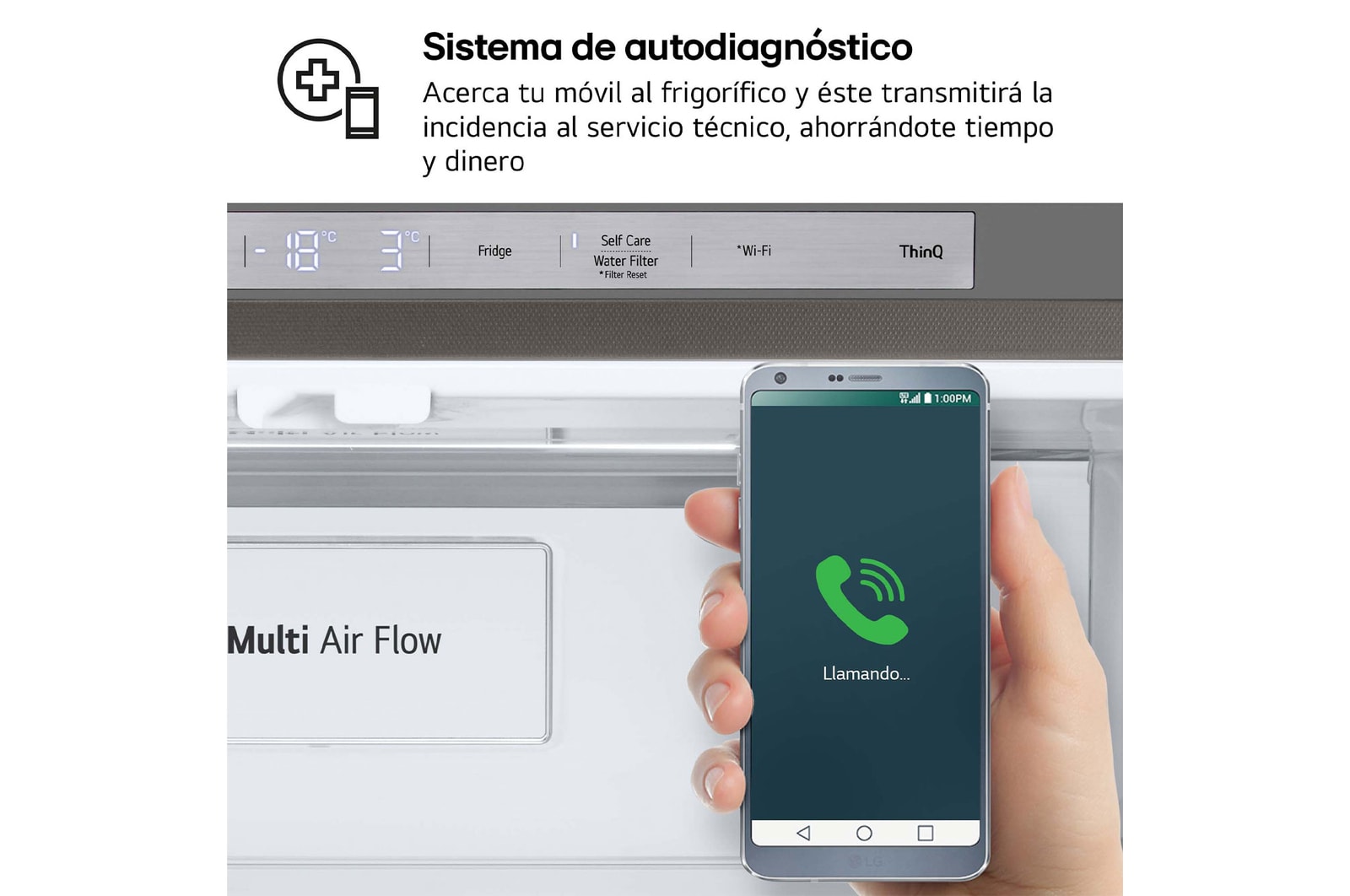 LG Frigorífico American Combi Ancho 83cm, Clasificación E, 508 L, Inox antihuellas, GML860PYFE