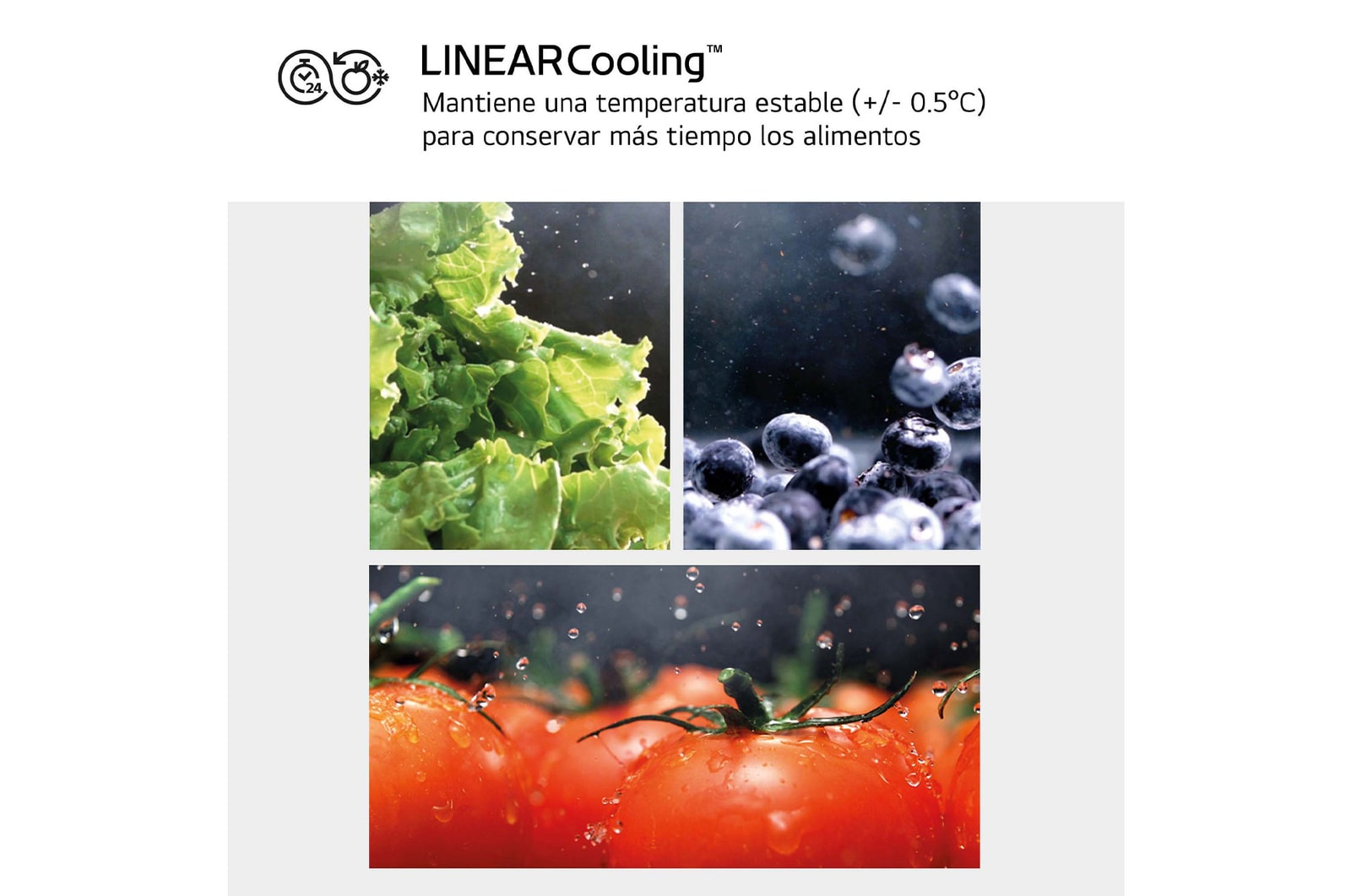 Door cooling LED