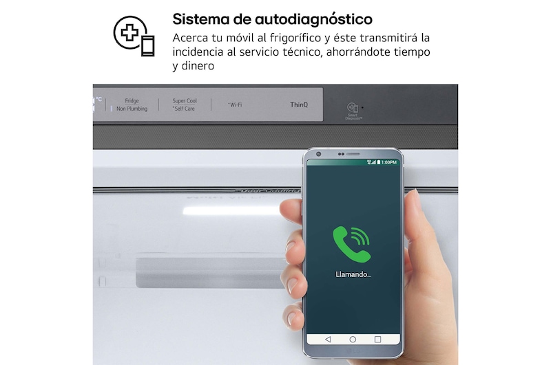 LG Outlet Frigorífico Side By side Serie 800, Sin toma de agua Inox antihuellas. C, 628 L, GSLE81PYBC.OUTLET