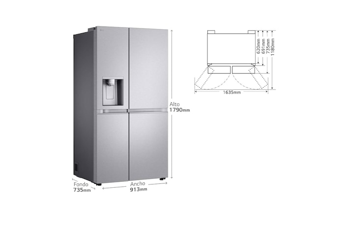 front left open food