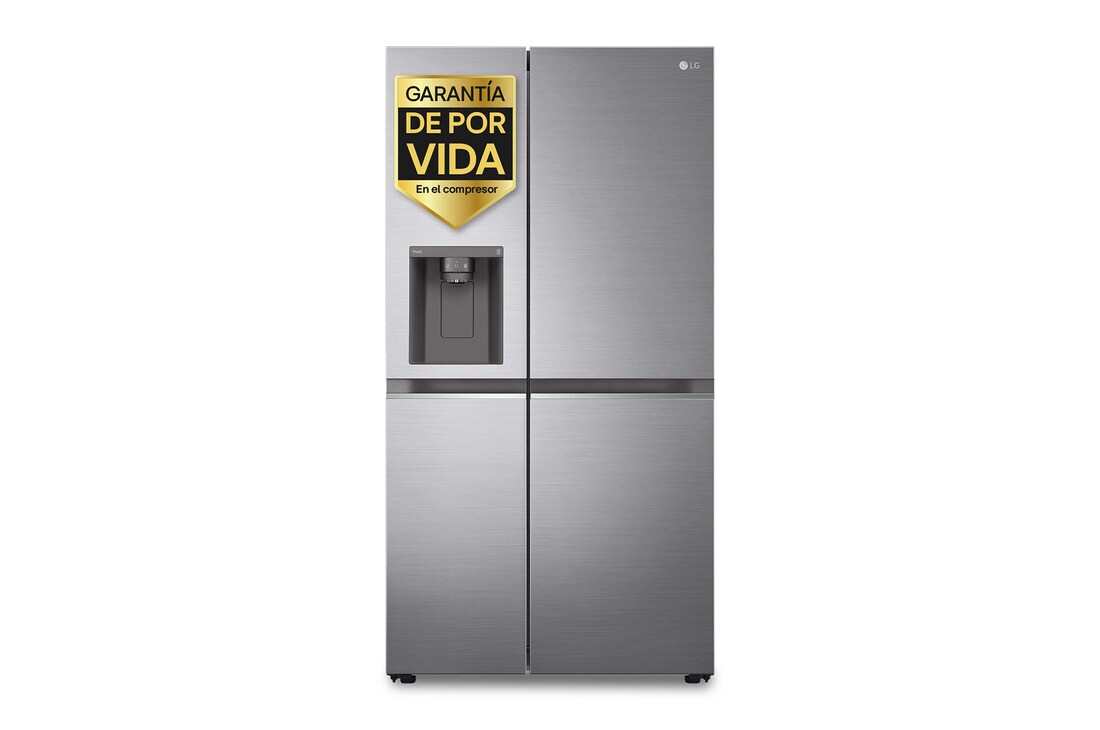 LG Frigorífico Side By side Serie 700, Inverter Linear compressor,  Clasificación D, 635 L, sin toma de agua                 , GSLV71PZTD